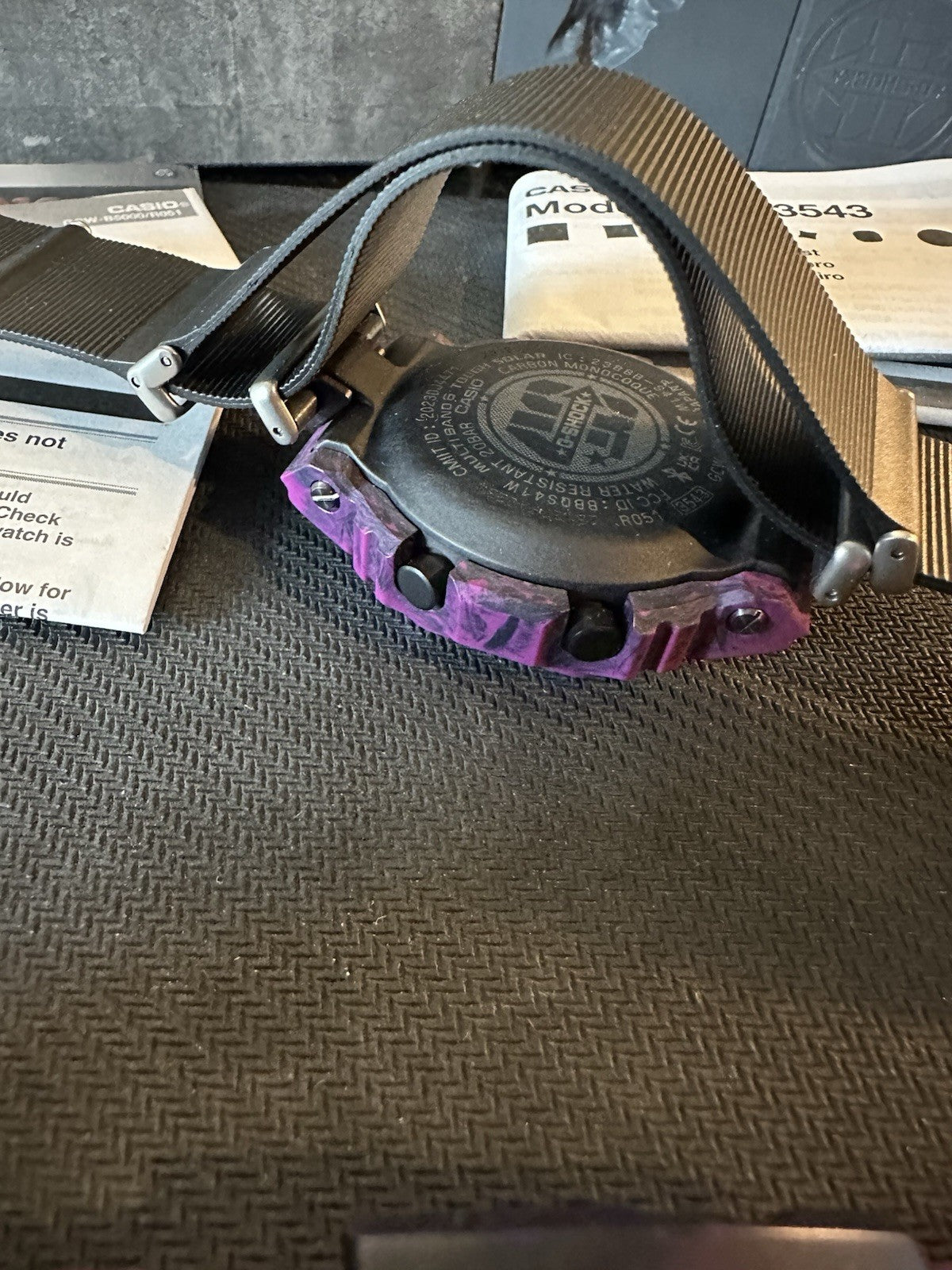 G-Shock CARBON LIMITED EDITION 40th Anniversary Watch GCWB5000UN-6