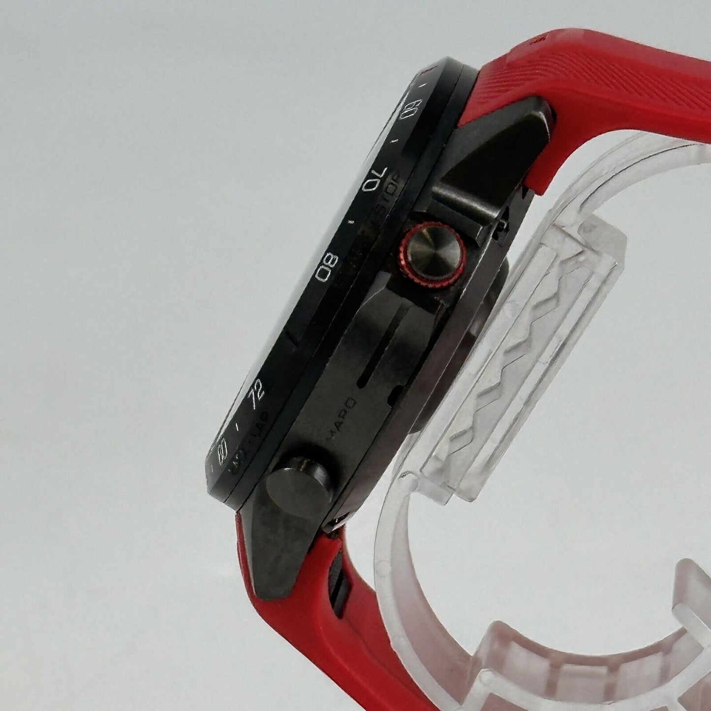 Garmin MARQ Athlete (Gen 2) Performance 46mm w/ Red Silicone Band (GPS)